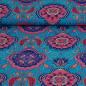Preview: French Terry Mandala türkis